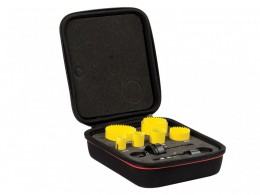 Starrett KFC07021 Fast Cut Bi-Metal Plumbers Holesaw Kit, 9 Piece £79.99